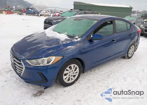2017 Hyundai Elantra Se z USA, uszkodzony, nr VIN 5NPD74LF5HH082441